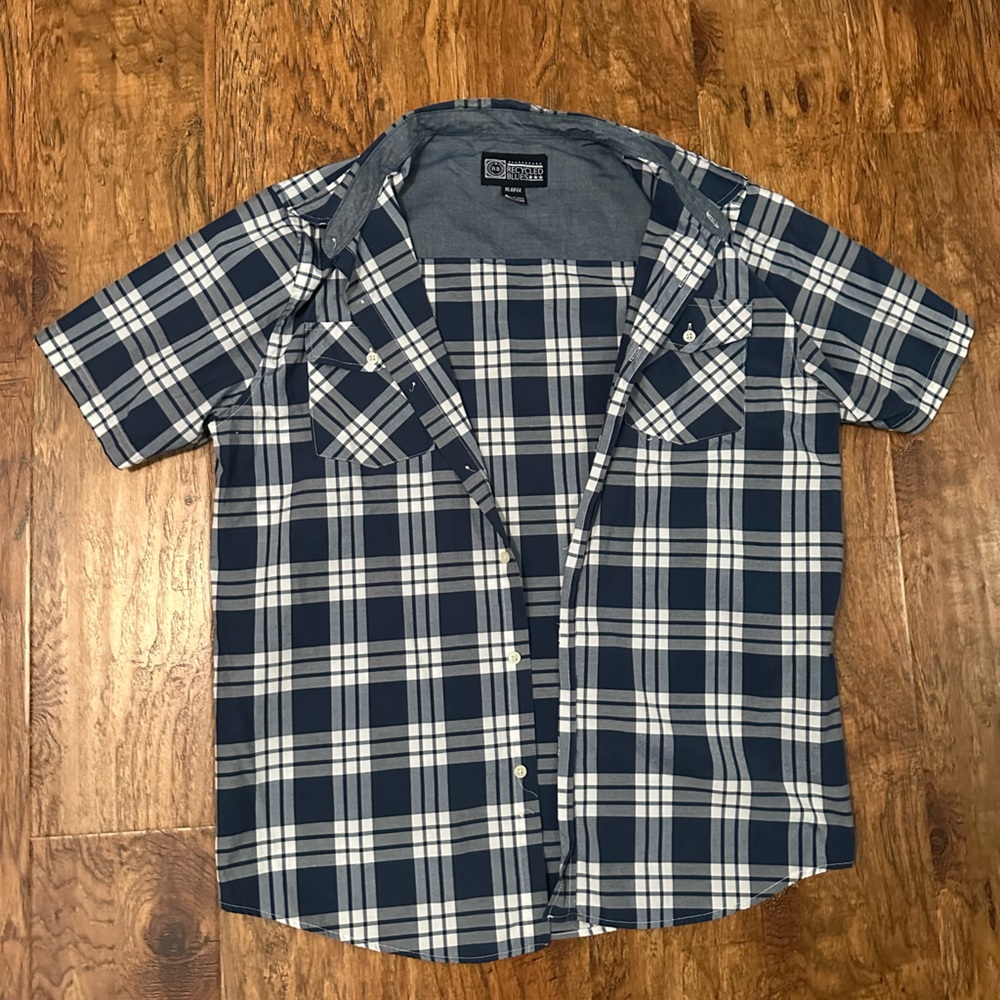 Plaid button Up